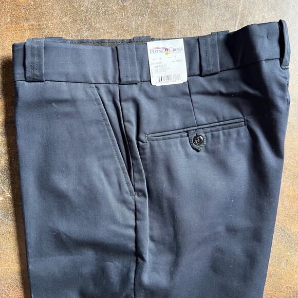 Flying Cross Men's Navy Work Uniform Pants 36R - Picture 1 of 6